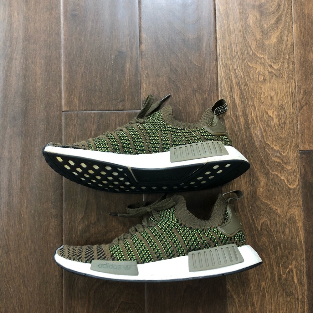 Adidas NMD R1 Primeknit STLT Green